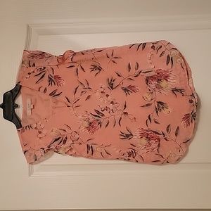 LOFT Flutter Sleeve Blouse